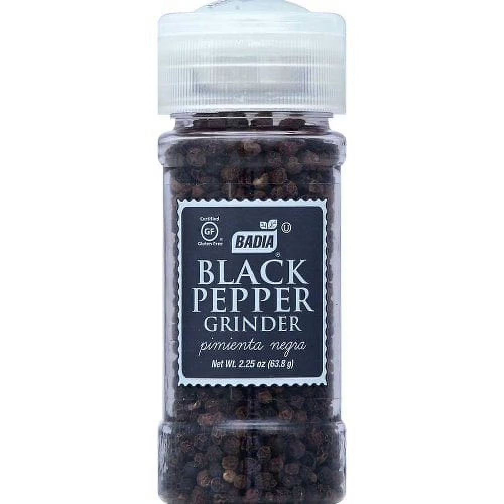 Whole Black Pepper, 80489, 2.25 Ounce, 8/Case (23005963)