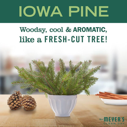 CLEAN DAY Hand Soap, Made with Essential Oils, Biodegradable Formula, Limited Edition Iowa Pine, 12.5 Fl. Oz - Pack of 3