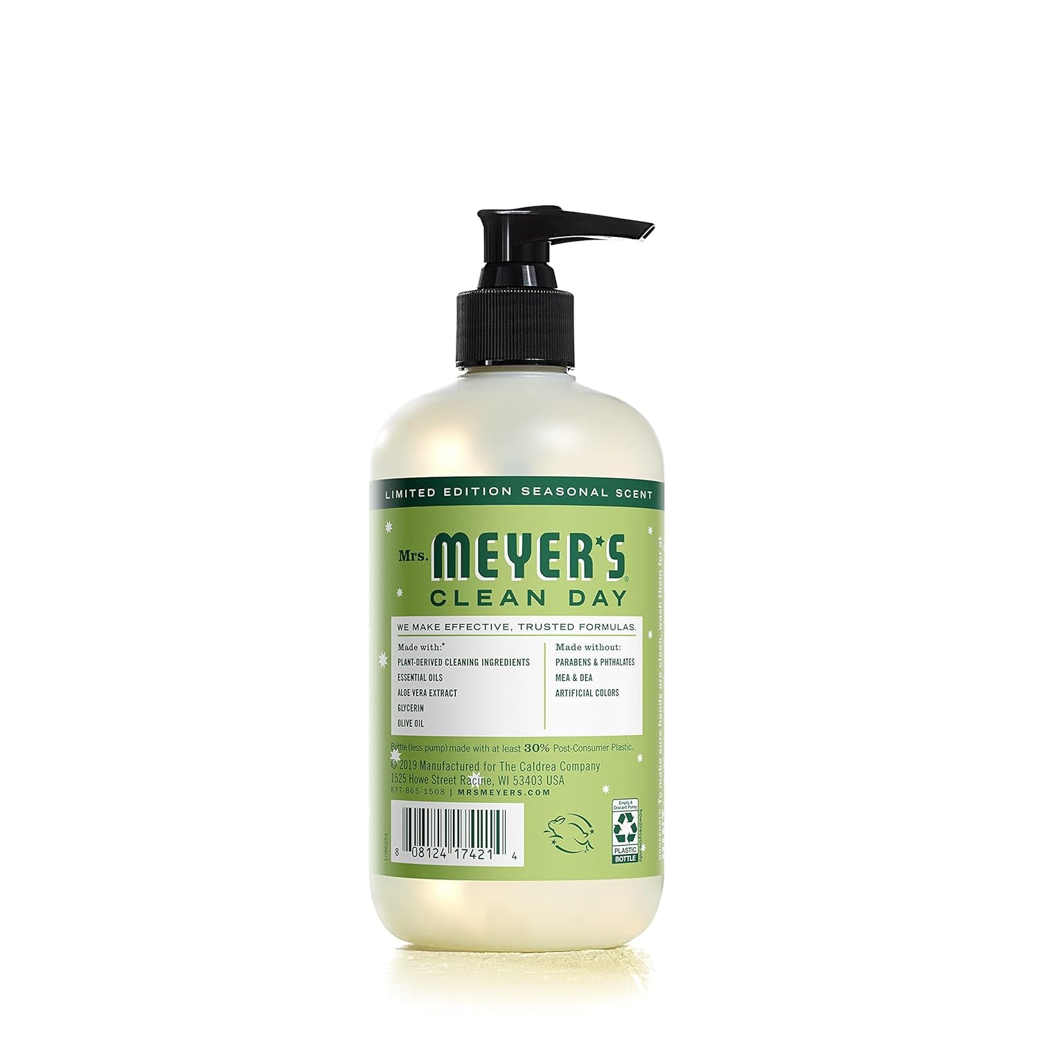 CLEAN DAY Hand Soap, Made with Essential Oils, Biodegradable Formula, Limited Edition Iowa Pine, 12.5 Fl. Oz - Pack of 3