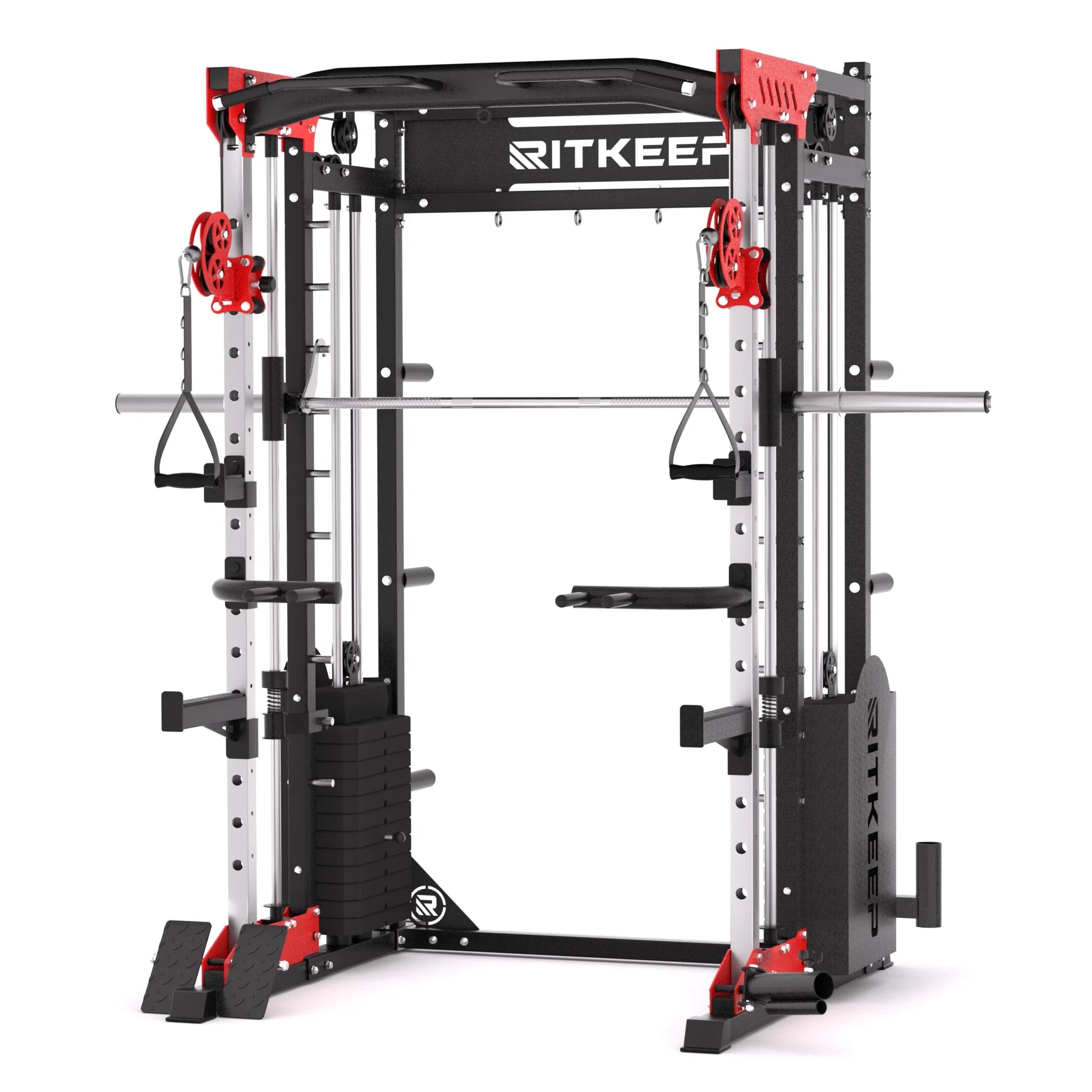 PMAX 5600 Home Gym Smith Machine - Integrated Weight System