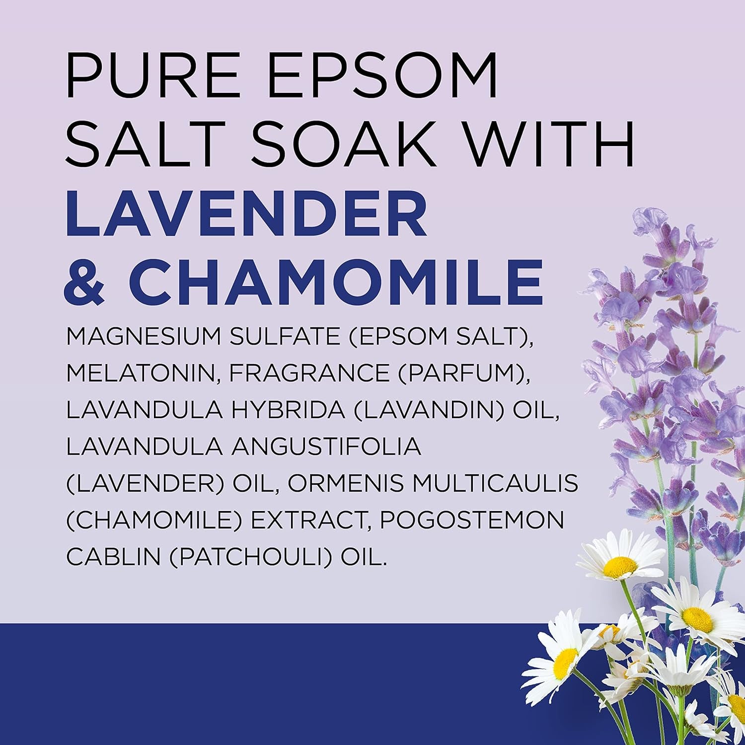 Sleep Soak with Pure Epsom Salt, Melatonin & Essential Oil Blend, 3 Lb (Pack of 4)