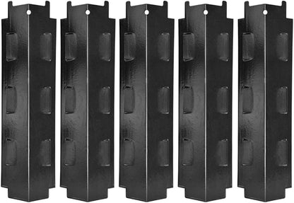 Grill Heat Plate Shield for Charbroil 463230710 463230515 463230514 463230513 Kenmore Thermos Nexgrill 720-0888 720-0888N Replacement Parts 14 5/8 Inch Porcelain Steel Set of 5 KP734