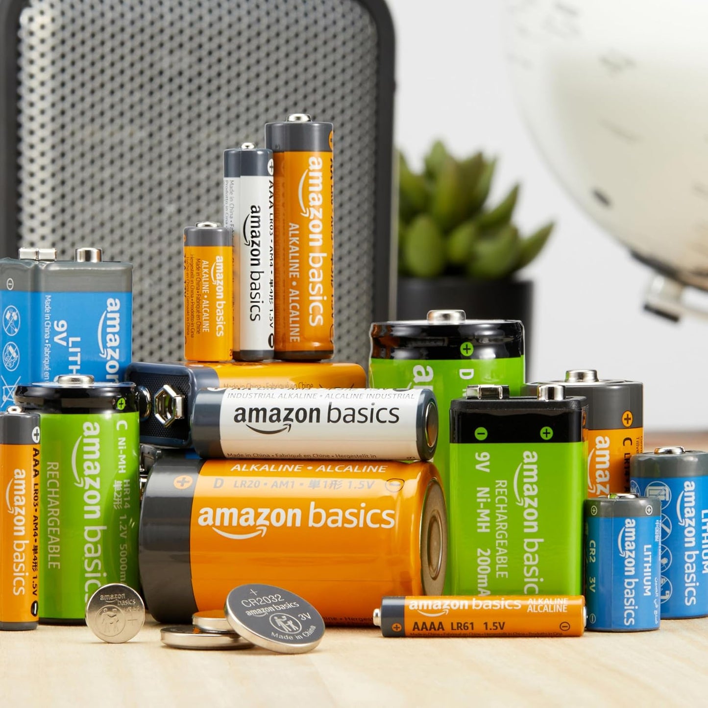 12-Pack D Cell Alkaline All-Purpose Batteries, 1.5 Volt, 5-Year Shelf Life