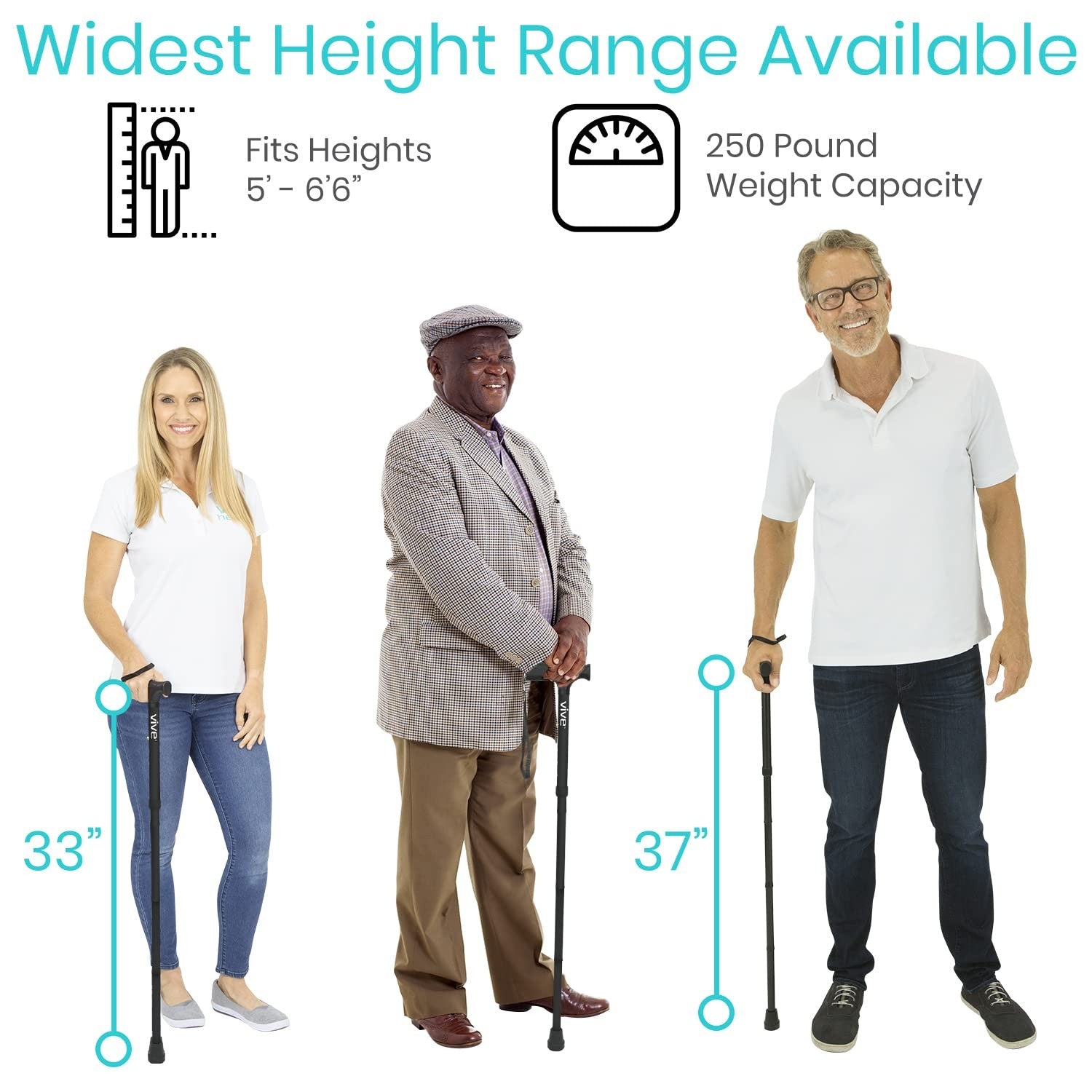 Bastón Plegable - Bastón Plegable Para Hombres Y Mujeres