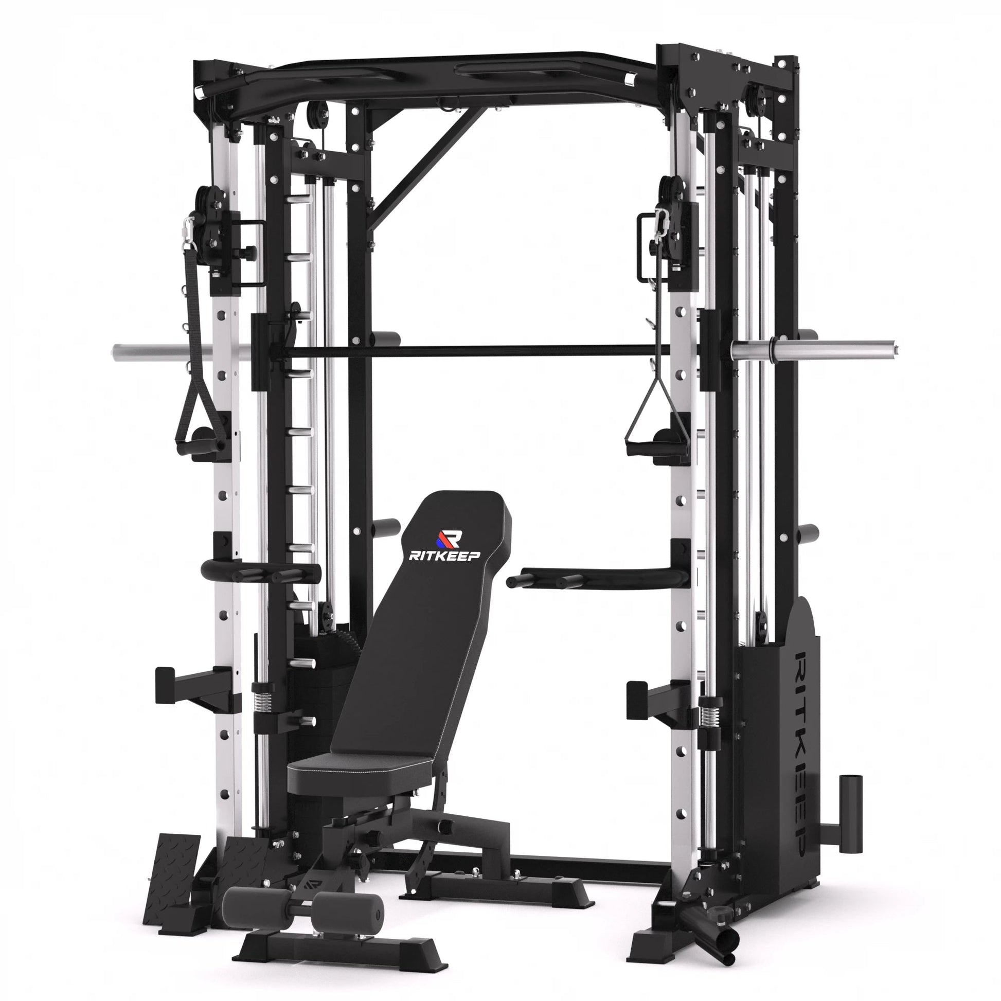 PMAX 5600 Home Gym Smith Machine - Integrated Weight System