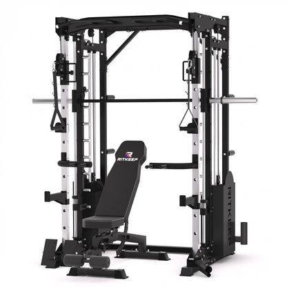 PMAX 5600 Home Gym Smith Machine - Integrated Weight System