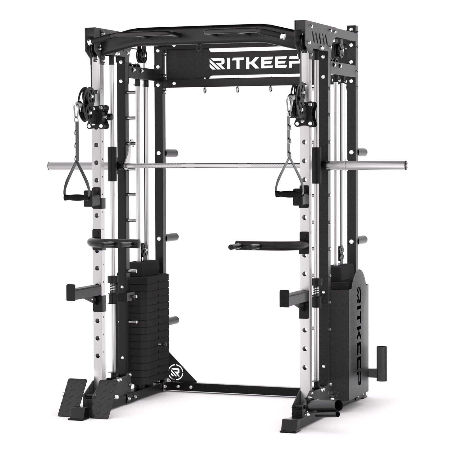 PMAX 5600 Home Gym Smith Machine - Integrated Weight System