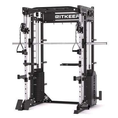PMAX 5600 Home Gym Smith Machine - Integrated Weight System