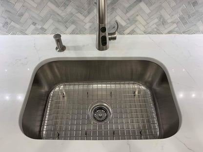 Stainless Steel Sink Protector Mat Premium Stainless Steel Rack for Bottom of Sink Protectors for Kitchen Sinks 23 X 14.4 X 1