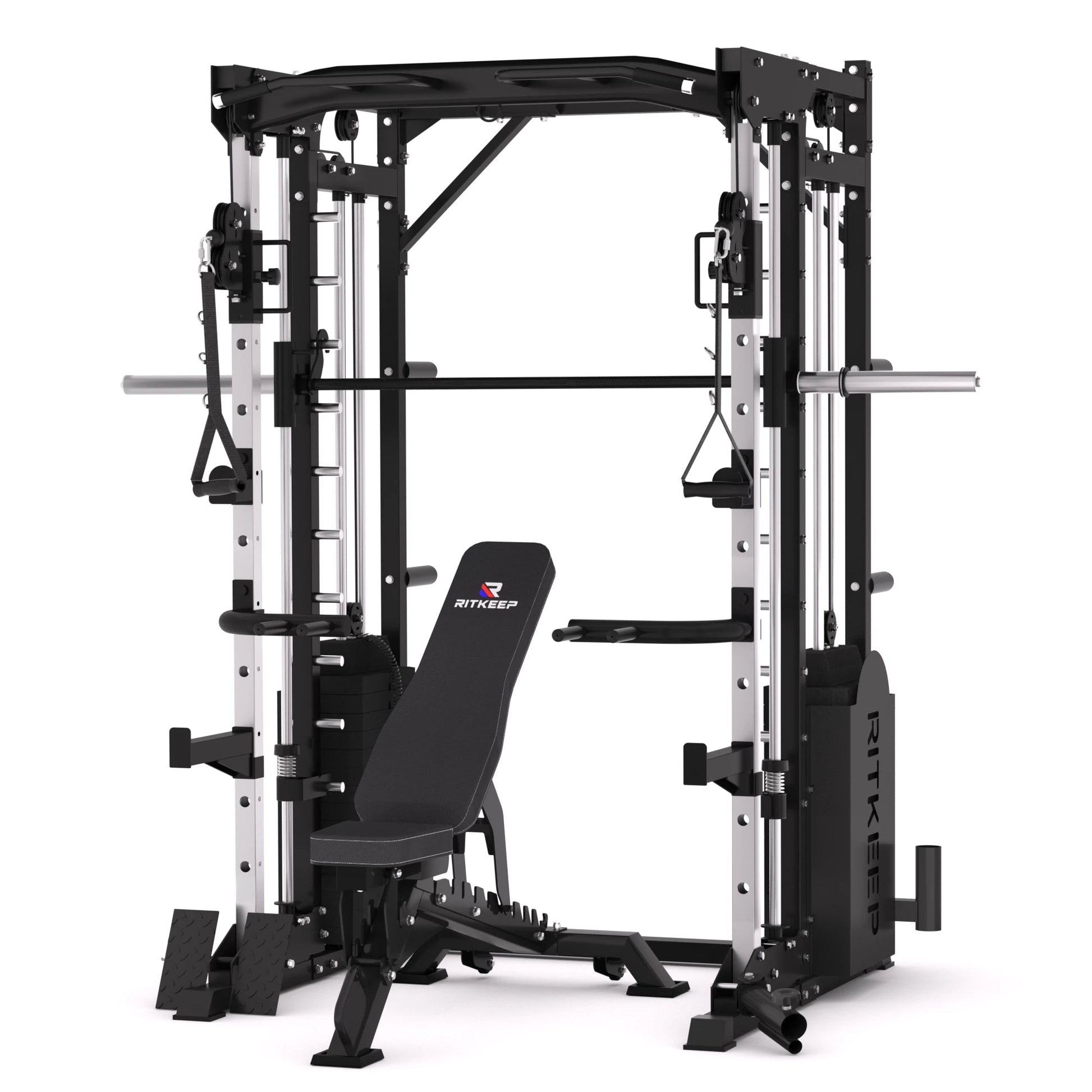 PMAX 5600 Home Gym Smith Machine - Integrated Weight System
