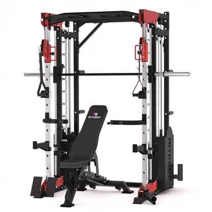 PMAX 5600 Home Gym Smith Machine - Integrated Weight System
