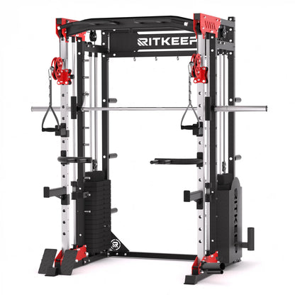 PMAX 5600 Home Gym Smith Machine - Integrated Weight System