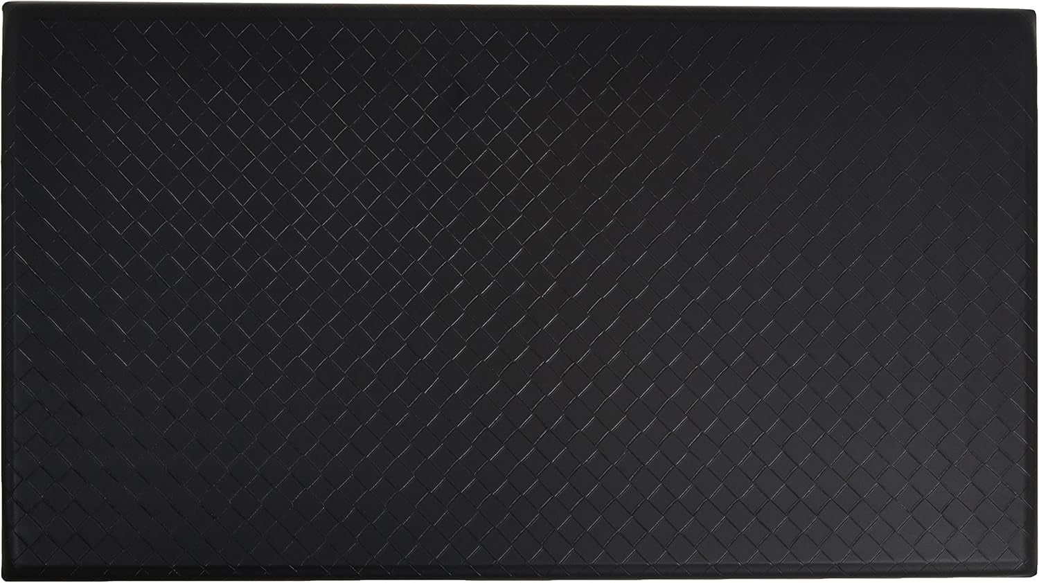 Anti-Fatigue Standing Mat, Non-Slip, Comfort Mat for Home and Office, 20W X 36L X 0.6Th In, Black, 1-Pack