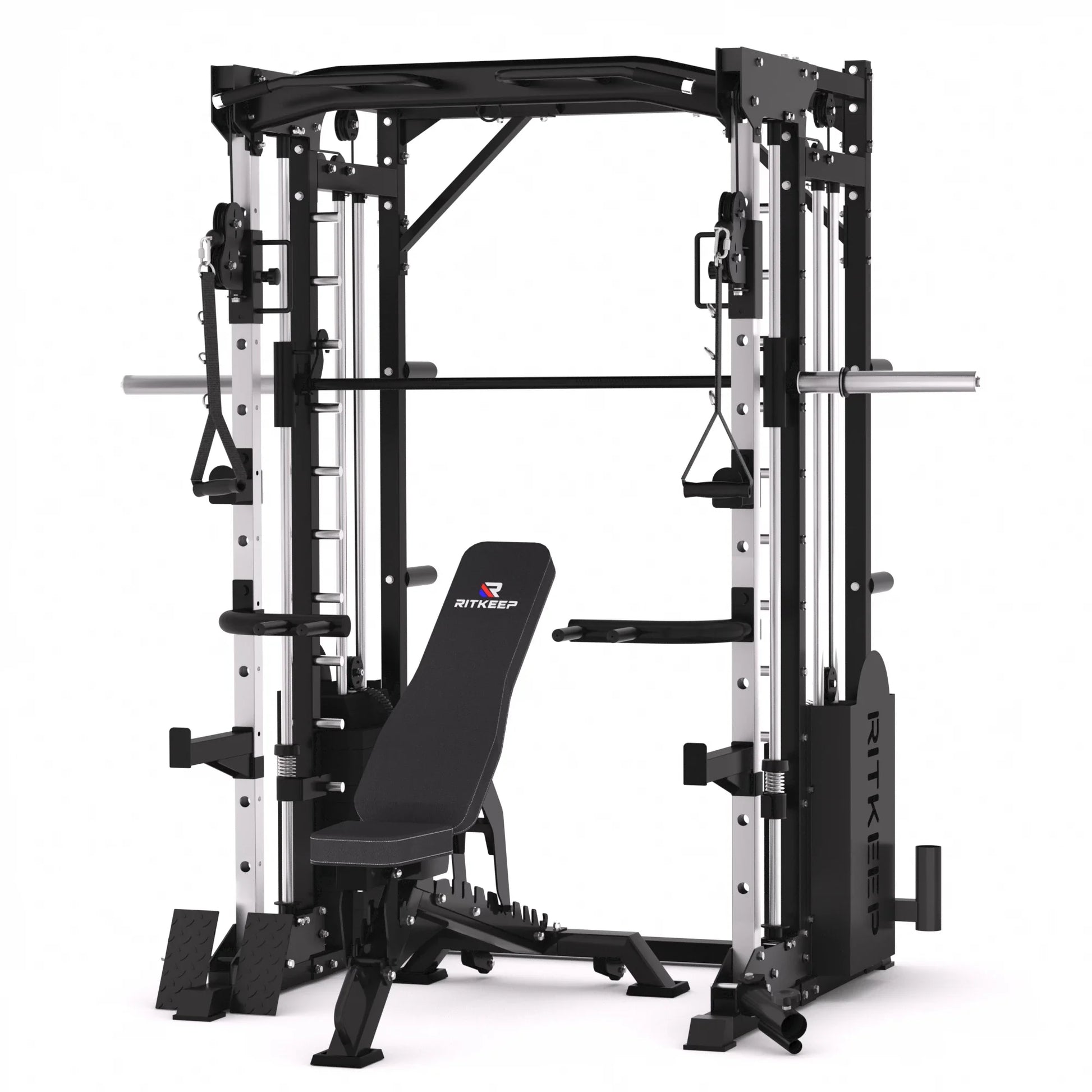 PMAX 5600 Home Gym Smith Machine - Integrated Weight System
