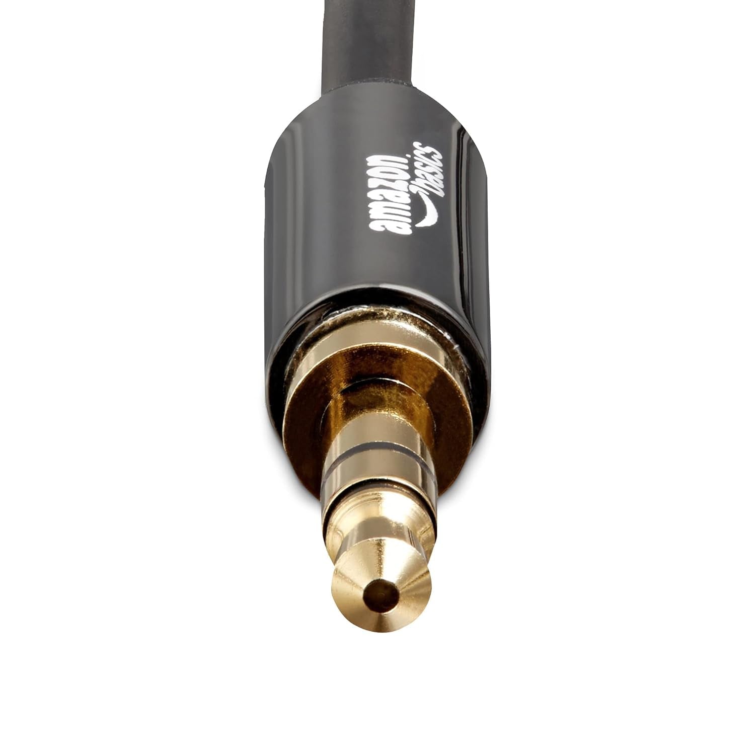 3.5Mm Auxiliary Audio Cable for Stereo Speaker or Subwoofer with Gold-Plated Plugs, 8 Foot, Black